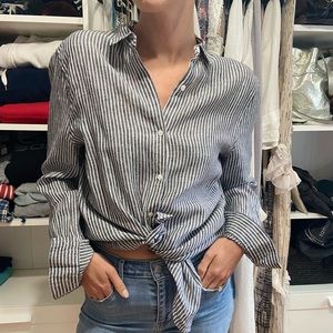 French Connection Linen Blouse